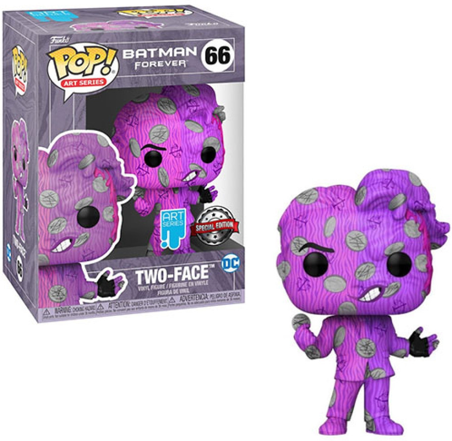 POP! Heroes Artist Series Two-Face 66 Batman Forever Exclusive