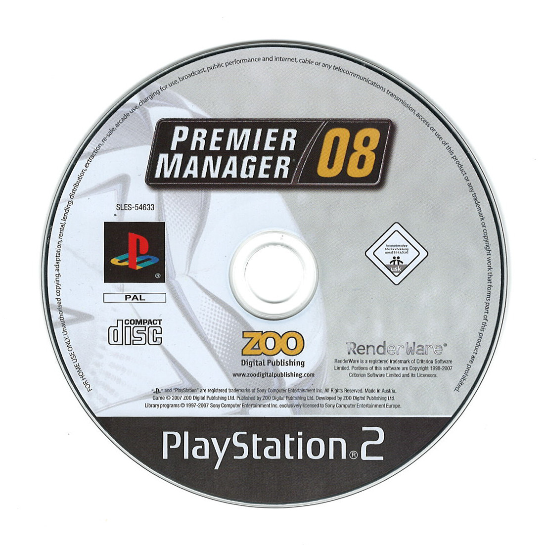 Premier Manager 08 (losse disc)