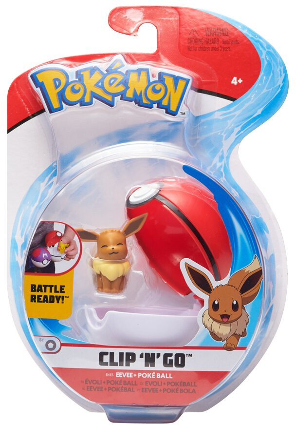 Pokemon Figure - Eevee + Poké Ball (Clip 'n' Go) kopen?