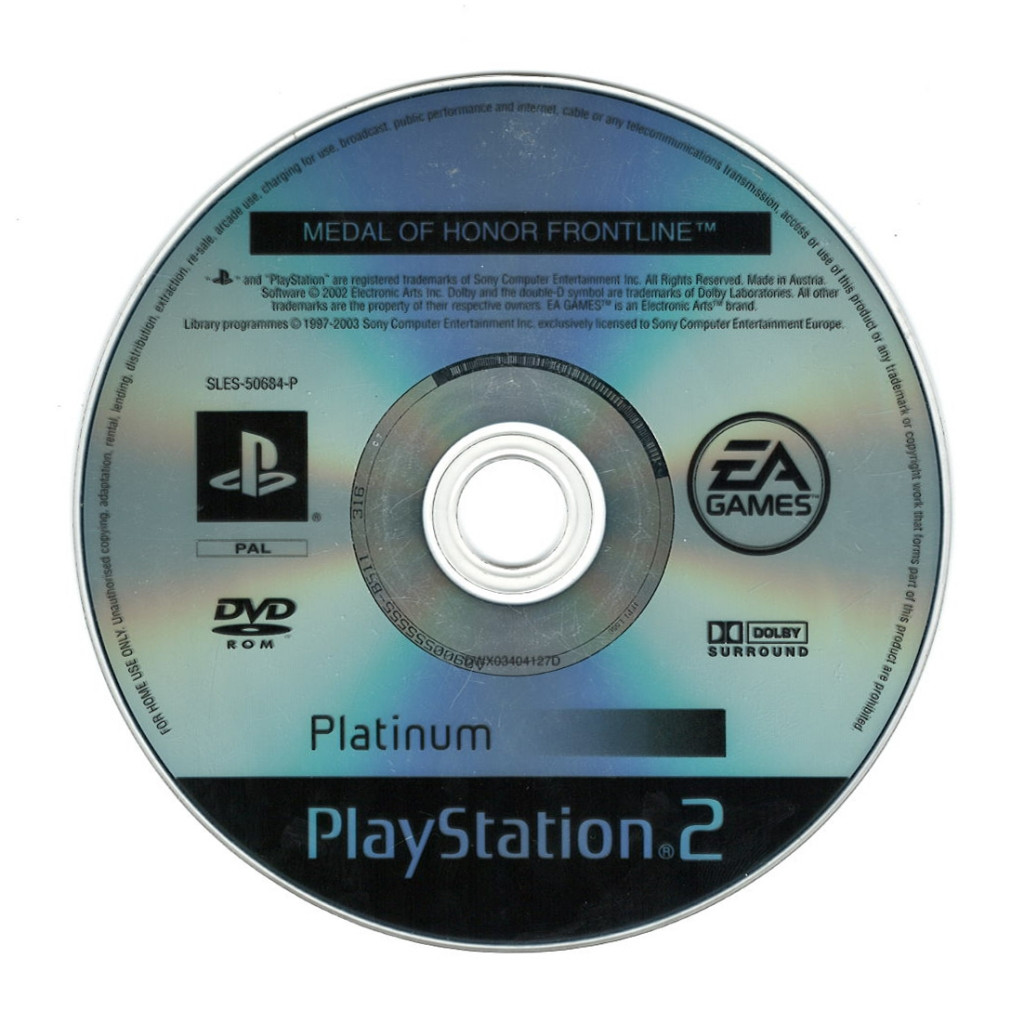 Medal of Honor Frontline (platinum) (losse disc)