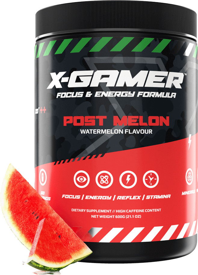 X-Gamer Focus & Energy Formula - Post Melon Tub
