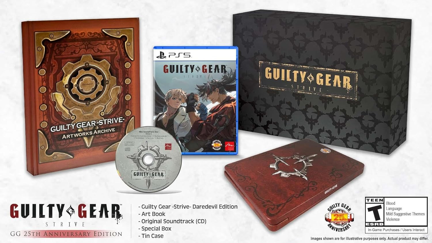 Arc System Works Guilty Gear Strive GG 25th Anniversary Edition (schade aan seal)