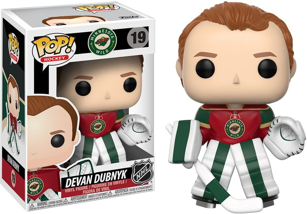 NHL Minnesota Wild Pop Vinyl Devan Dubnyk