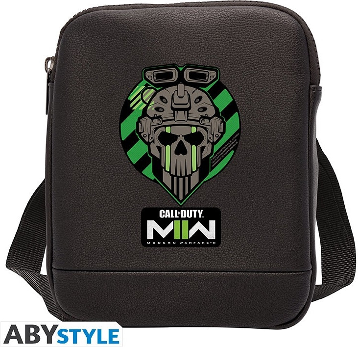 Call of Duty Ghost Crossbody tas klein formaat - officieel gelicenseerd - 22cm x 17cm x 3,5cm