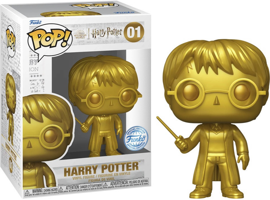 Harry Potter Funko Pop Vinyl Harry Potter (Exclusive Gold Edition)