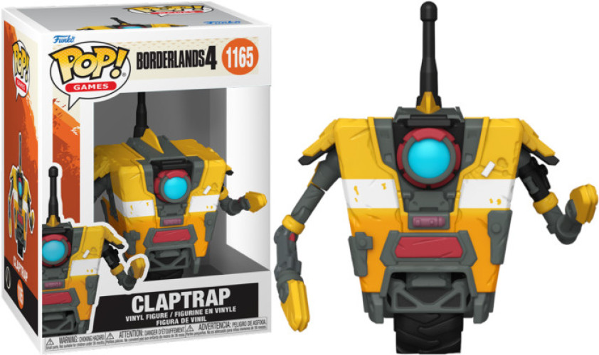 Borderlands 4 Funko Pop Vinyl Figure: Claptrap afbeelding