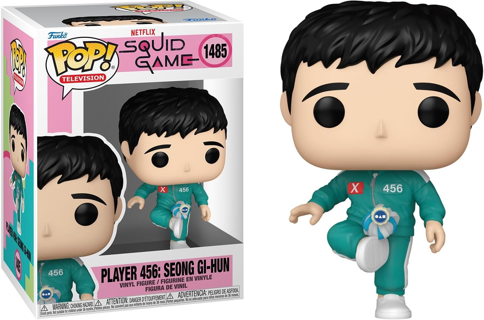 Squid Game Funko Pop Vinyl: Player 456: Seong Gi-Hun (1485)
