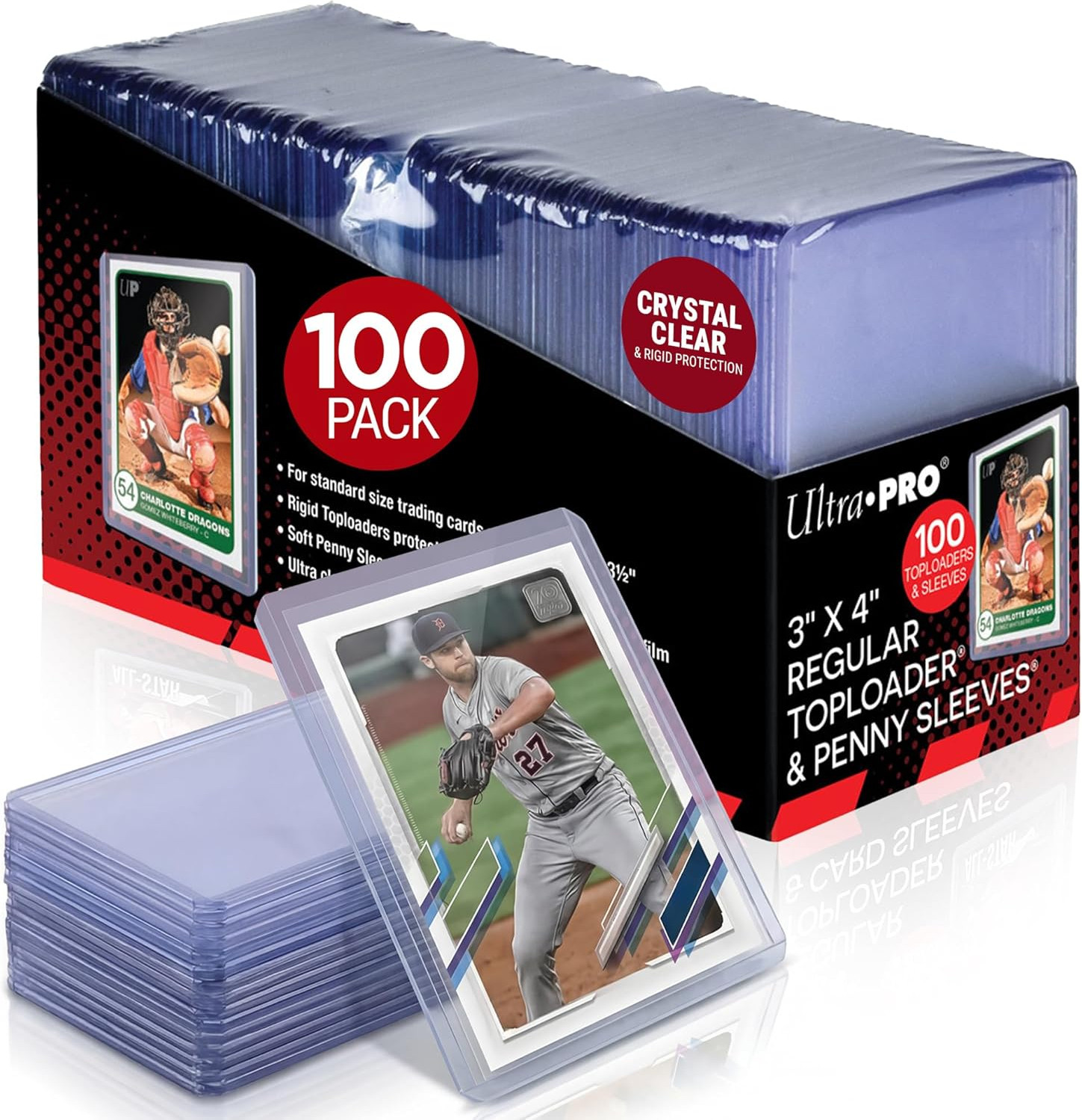 Ultra Pro  Regular Toploader & Penny Sleeves (100 pack)