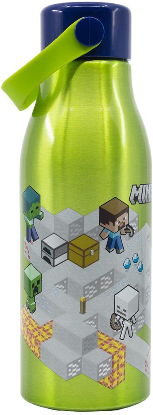 Stor Minecraft Aluminium Drink Bottle - In the Mines