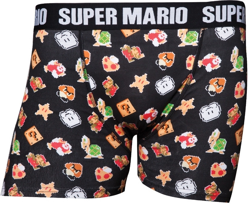 Difuzedbioworld Nintendo Super Mario Mens Underwear difuzedbioworld kopen in de aanbieding