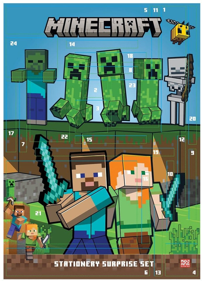 Minecraft Advent Calendar - Stationery Surprise Set 2027
