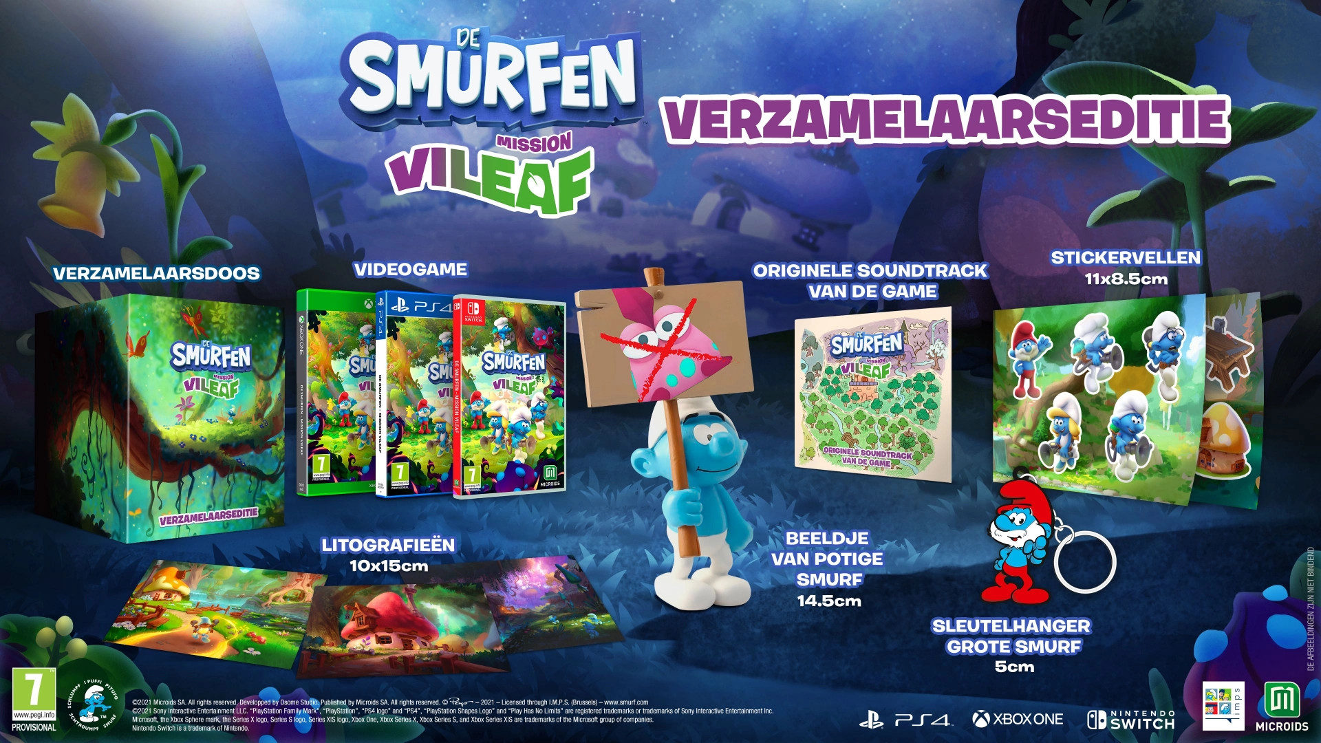The Smurfs - Mission Vileaf Collector Edition (schade aan product) met grote korting