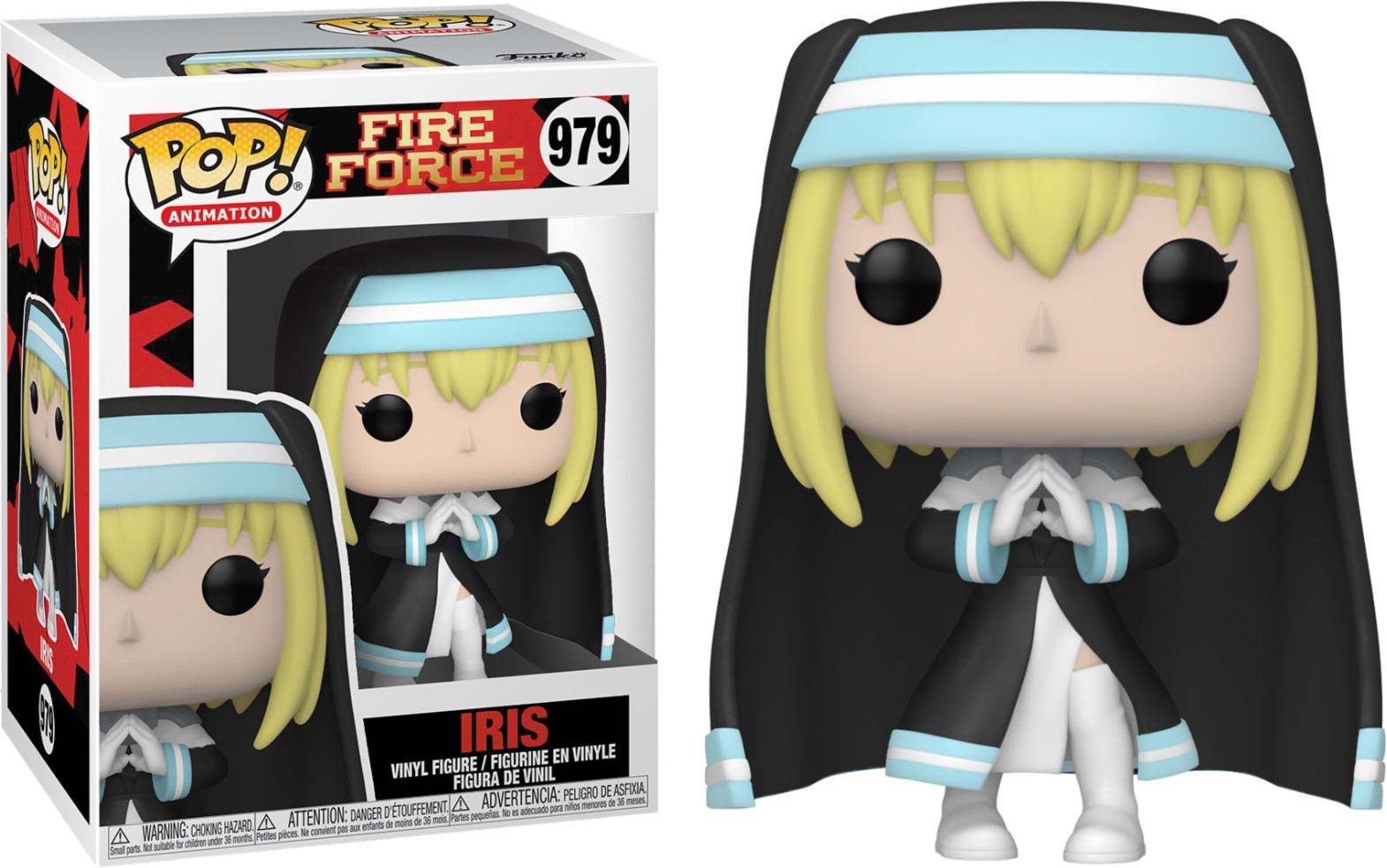 Fire Force Pop Vinyl Iris