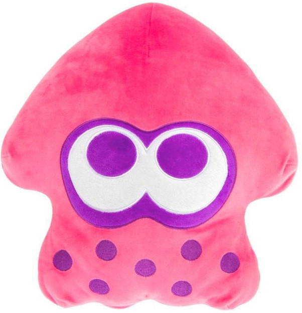 Splatoon Pluche - Mocchi Mocchi Large Pink Neon Squid