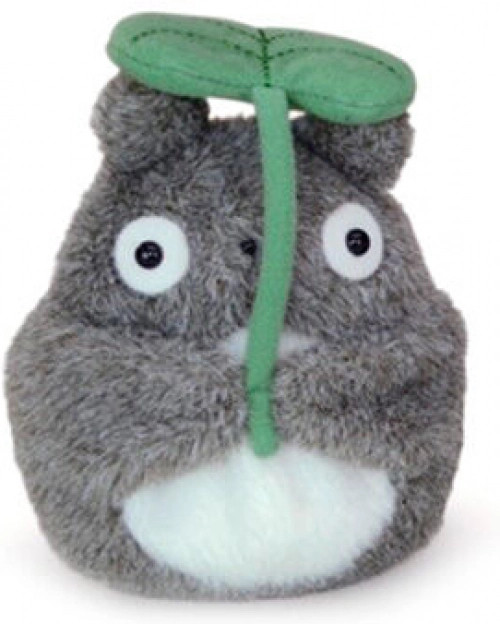 Ghibli - Totoro with Leaf Plush (12cm) afbeelding