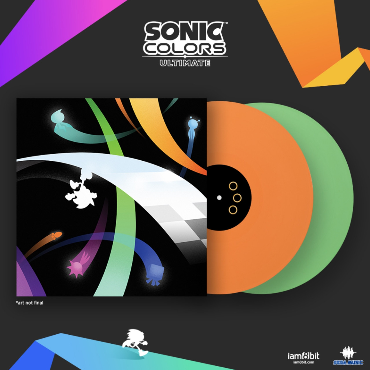 Sonic Colors Ultimate Video Game Soundtrack 2-LP