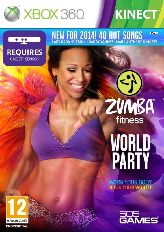 Zumba Fitness World Party (verpakking Duits, game Engels)