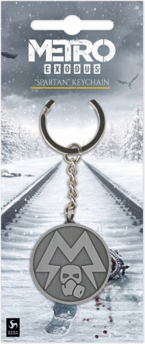 Metro Exodus - Spartan Logo Keychain