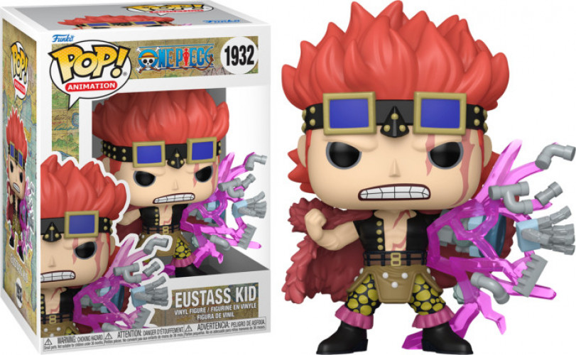 One Piece Funko Pop Vinyl: Eustass Kid with Awakening afbeelding