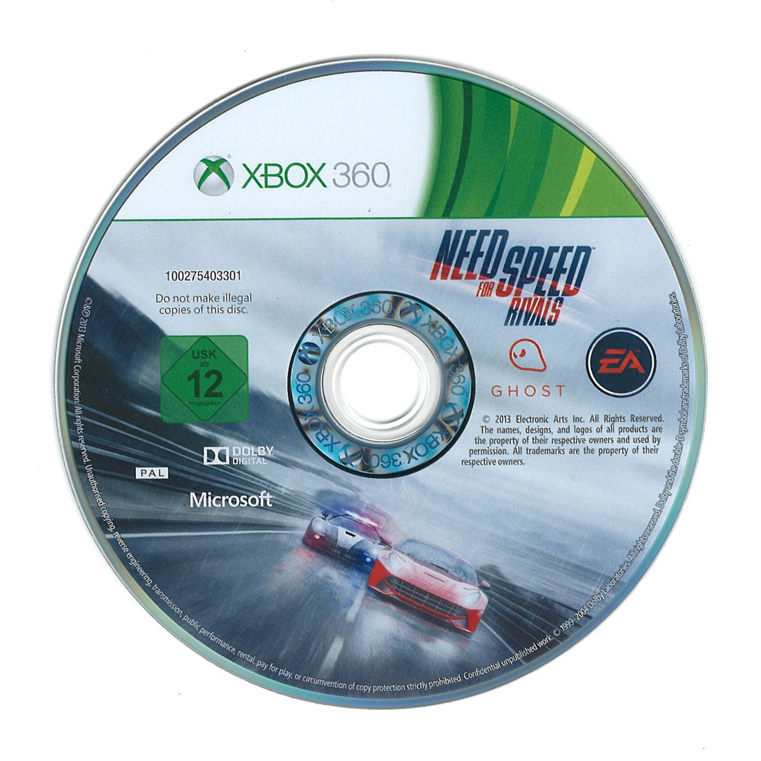 Need for Speed Rivals (losse disc)
