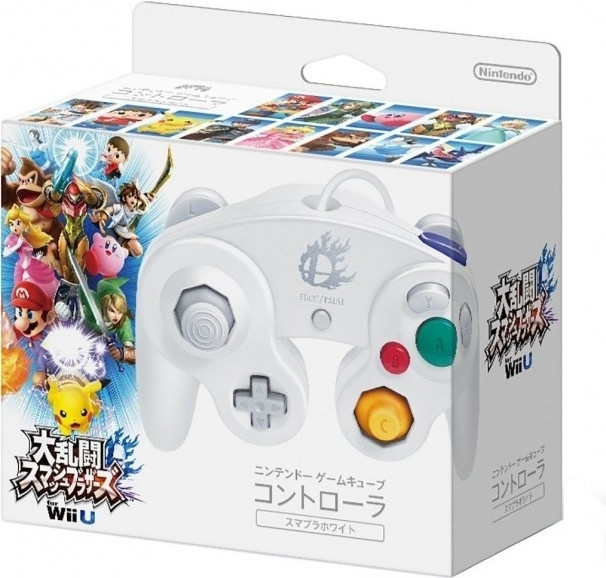 Image of Gamecube Controller Smash Bros Edition (White)
