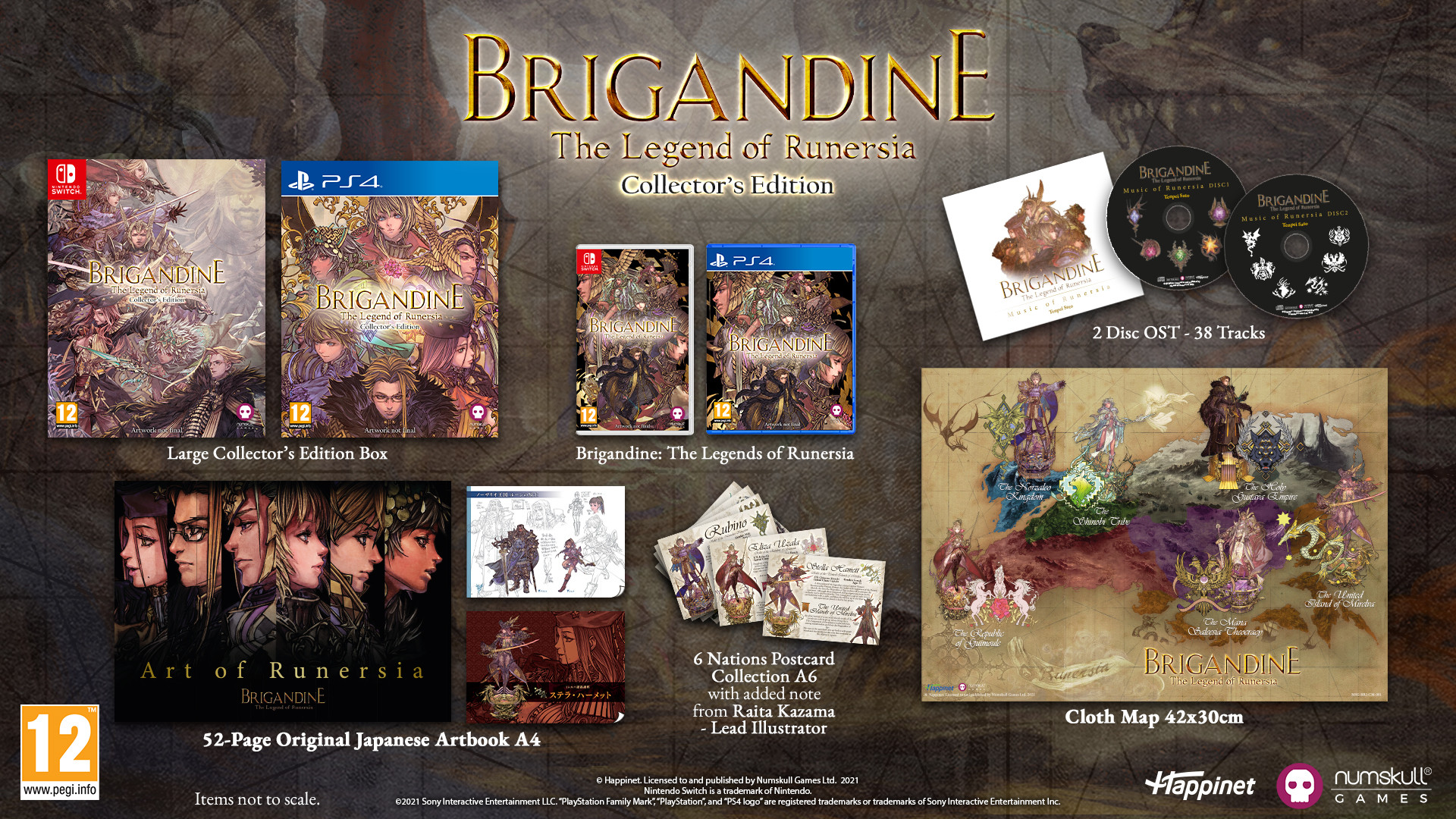 Brigandine The Legend of Runersia Collector's Edition
