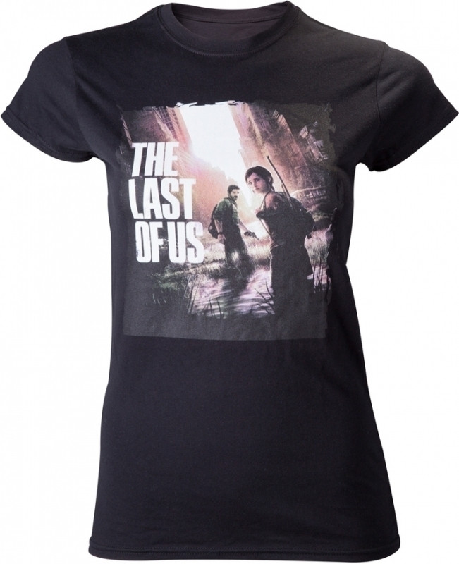 Difuzedbioworld The Last Of Us T Shirt Black Cover Women difuzedbioworld kopen in de aanbieding