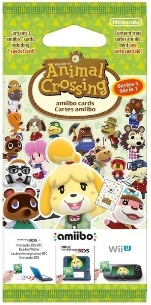 Image of Animal Crossing Amiibo Cards Serie 1 (1 pakje)