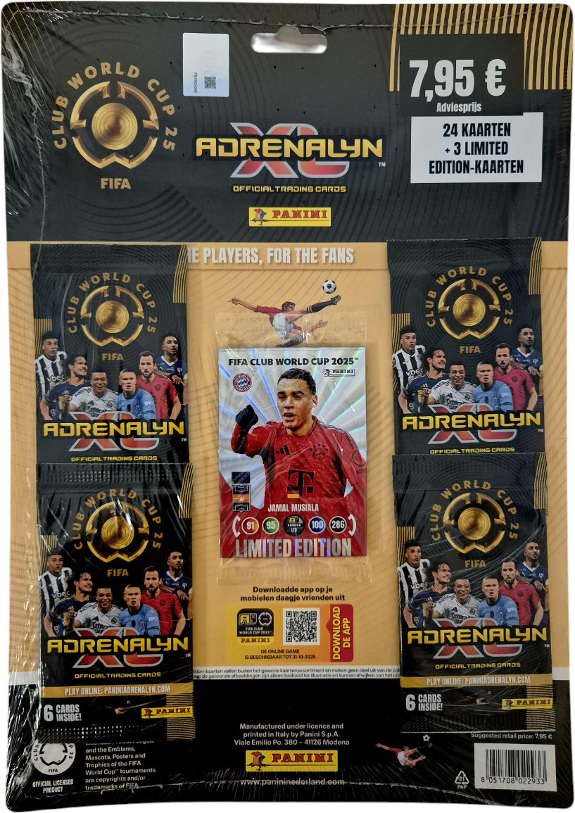 Panini Adrenalyn XL Fifa 365 Club World Cup 2025 Multi Set