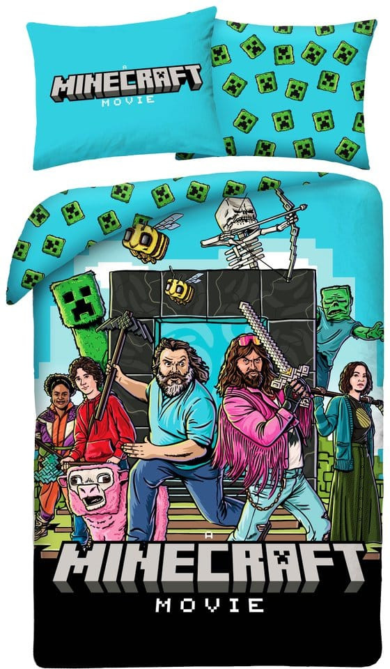 Minecraft Movie Duvet Set - Ver. 2 (140x200cm)
