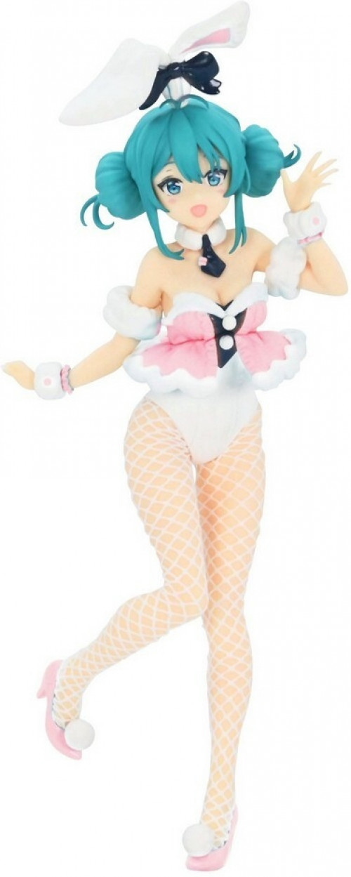 Hatsune Miku BiCute Bunnies Figure - Pearl White Rabbit Hatsune Miku Pink Version