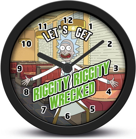 Rick and Morty - Desk Clock