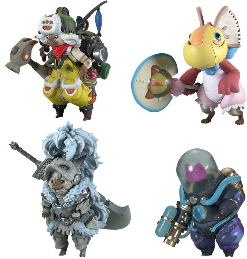 Capcom Monster Hunter Mini Figure Palico Collection Blind Box Display Vol.1 (6 Figure)