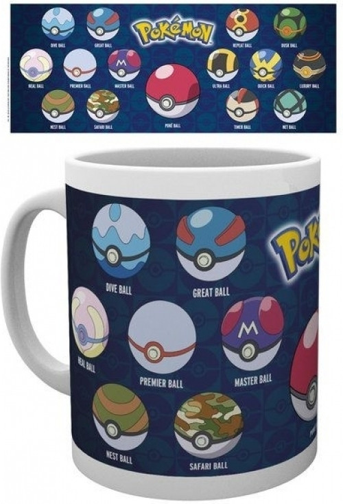 Pokemon Mok - Pokeball Varieties
