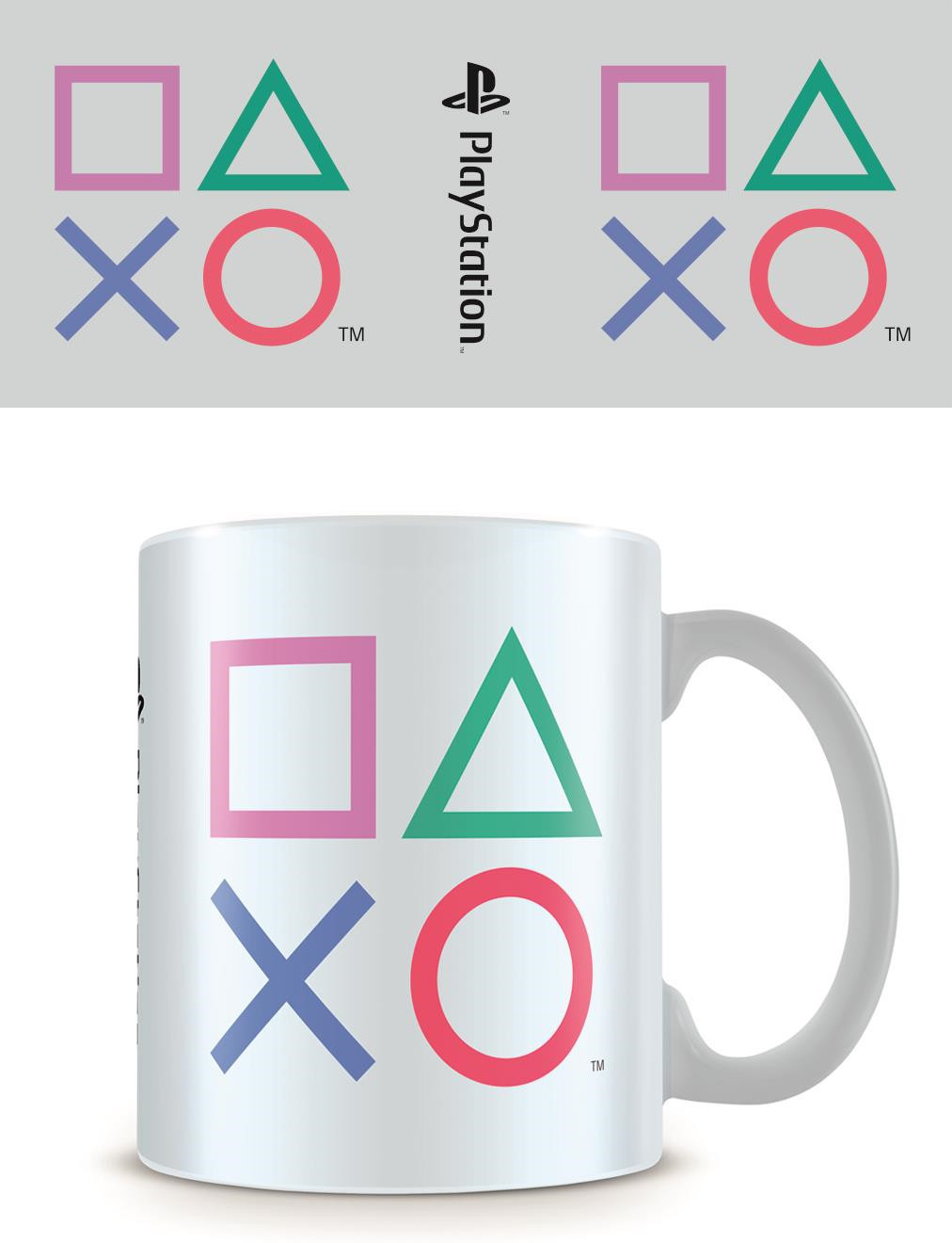 Pyramid International Playstation Coloured Mug - Shapes