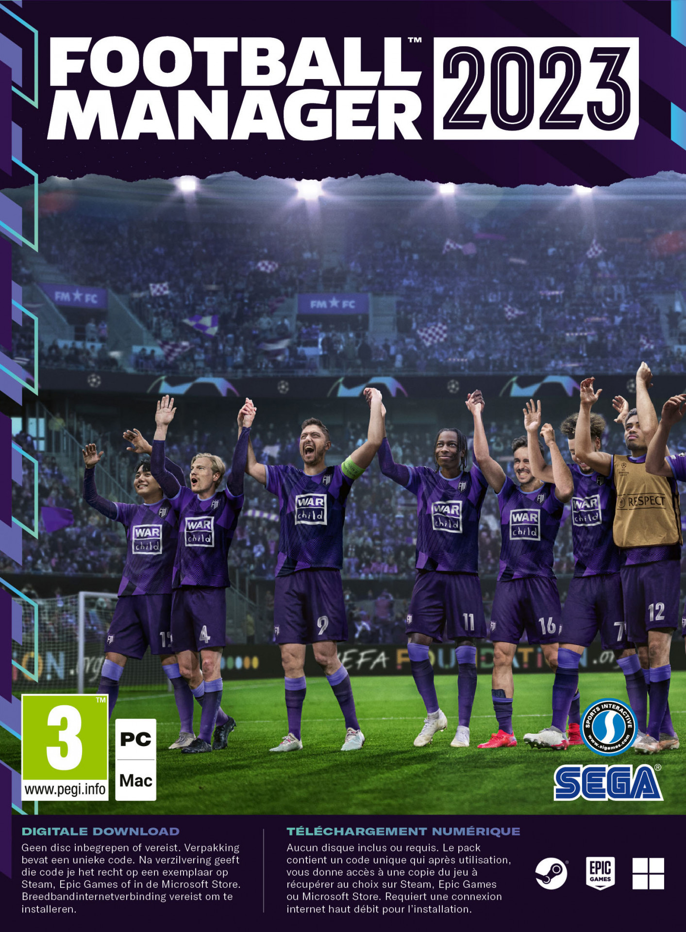 Football Manager 2023 (Code in a Box)