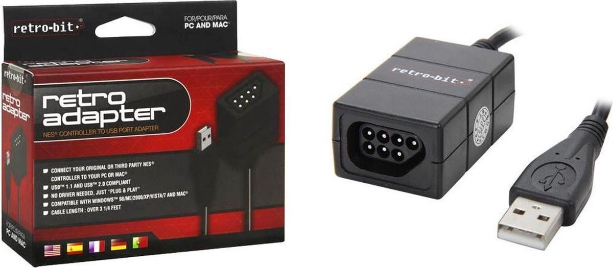 Retro-Bit NES Controller Adapter afbeelding