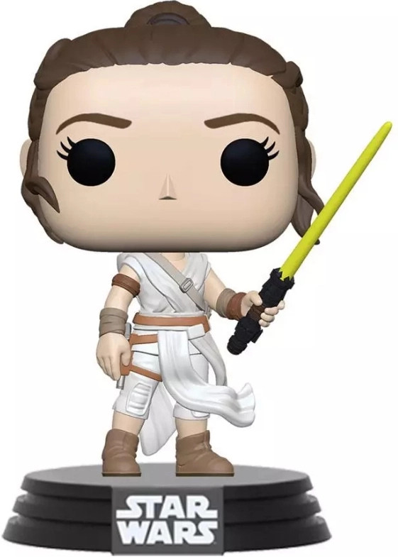 Star Wars Pop Vinyl Rey (Yellow Lightsaber)