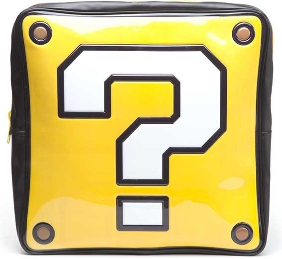 Nintendo - Question Mark Box Shaped Backpack