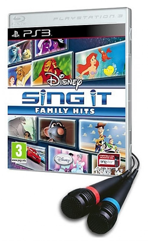 Disney Interactive Disney Sing It Family Hits + Microphones