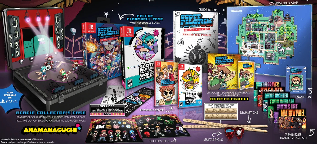 Scott Pilgrim VS. The World K.O. Edition (Limited Run Games)