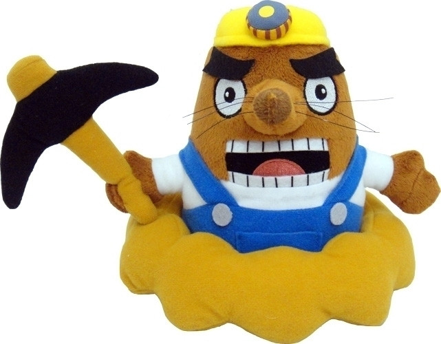 Animal Crossing Pluche - Mr. Resetti