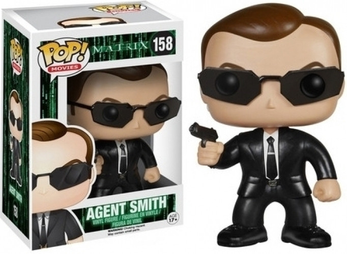 Image of The Matrix Pop Vinyl: Agent Smith