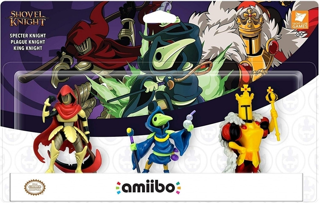 Amiibo Shovel Knight - Triple Pack