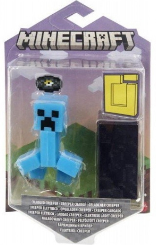 Minecraft 8cm Nether Portal Figure - Charged Creeper