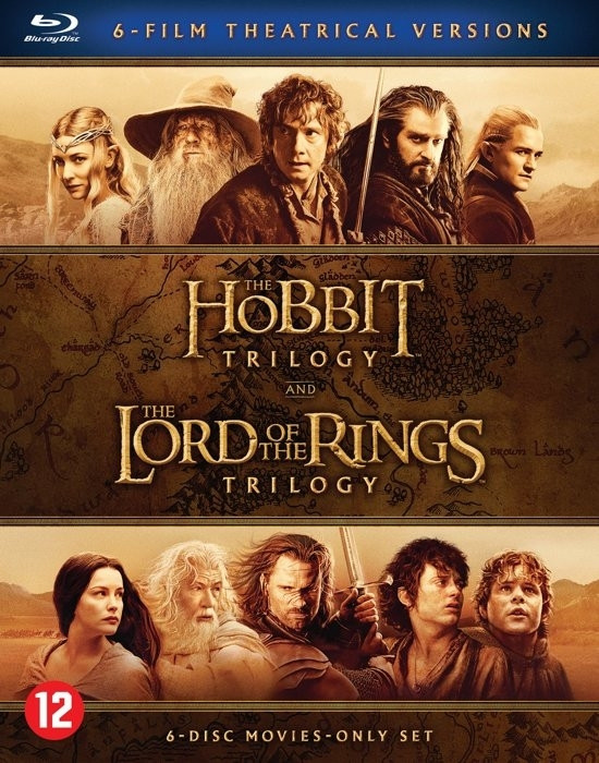 The Hobbit Trilogy + The Lord of the Rings Trilogy