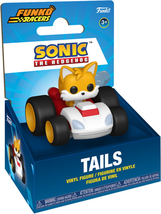 Sonic The Hedgehog Funko Racers Pop Vinyl: Tails afbeelding