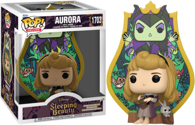Disney Sleeping Beauty Funko Pop Deluxe Vinyl: Aurora (Stained Glass)