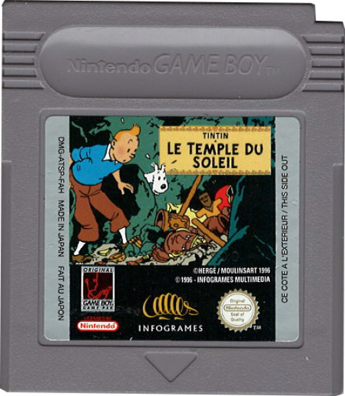 Kuifje en de Zonnetempel (losse cassette)