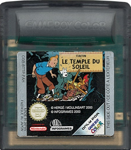 Kuifje en de Zonnetempel (losse cassette)